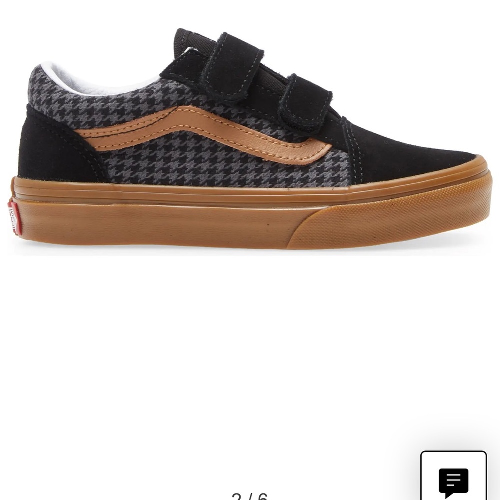 Size 12 Vans sneakers 
Worn twice by a picky toddler